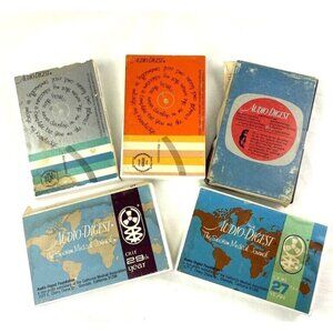 Ophthalmology Audio Digest Medical Cassette Tapes u Lot 5 Various Subjects Vinta